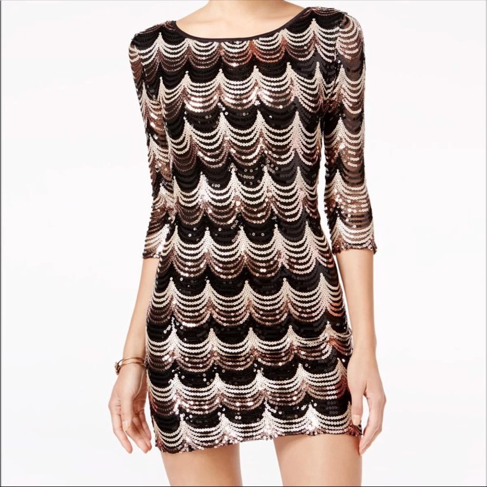 Sequins cocktail dress